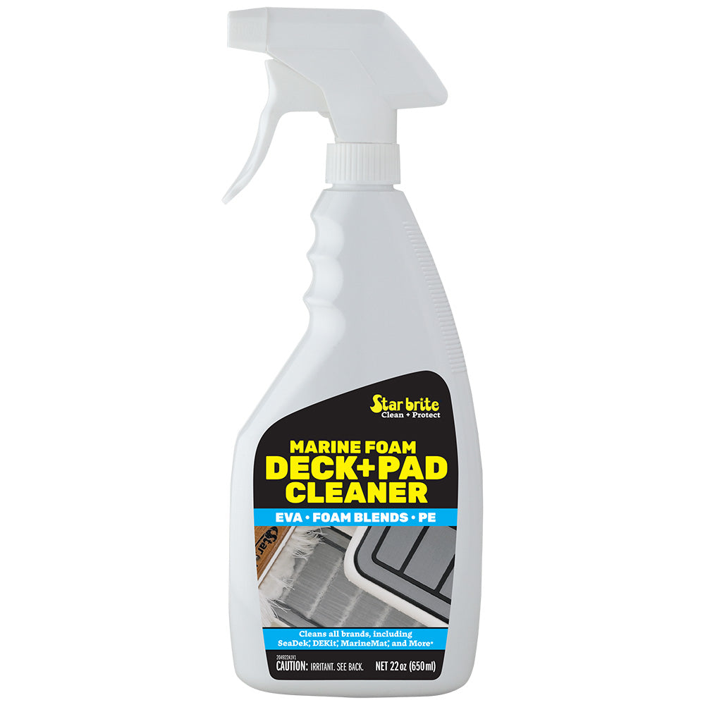 Star brite Marine Foam Deck and Pad Cleaner - 22 oz for EVA, PE, and Marine Foam Surfaces