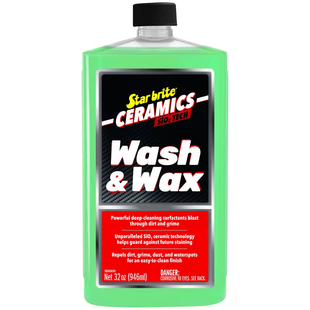 Star brite Ceramic Wash & Wax - Watermelon Scent, 32 oz for Boats, Cars, RVs & More