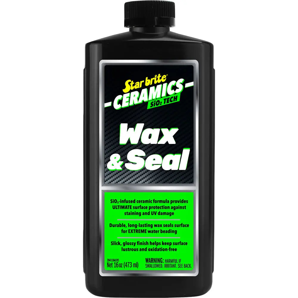 Star brite Ceramics Wax & Seal - Green Apple Scent - 16 oz for Boats, Cars & RVs