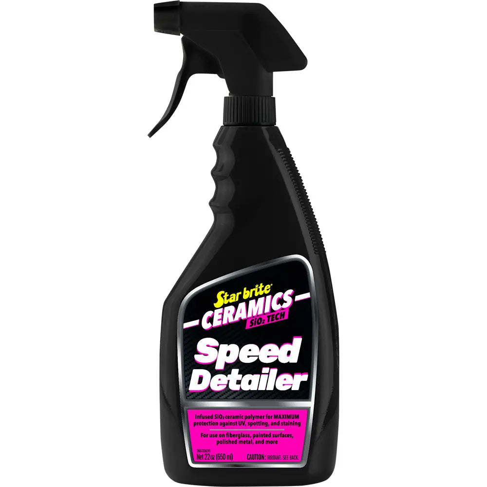 Star brite Ceramics Speed Detailer 22 oz with SiO2 Technology and Cherry Scent