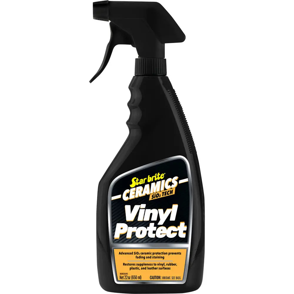 Star brite Ceramics Vinyl Protect - Pina Colada Scent, 22 oz - UV & Stain Resistant Vinyl and Upholstery Protection