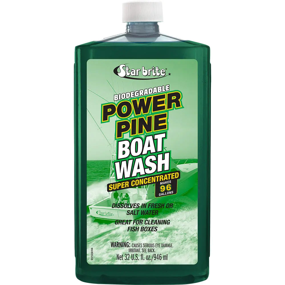 Star brite Power Pine Boat Wash - Concentrated Marine Grade Formula, 32 oz