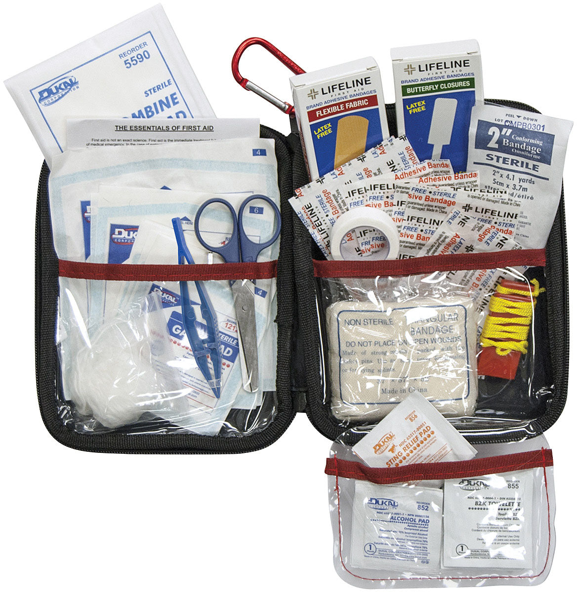 LIFELINE HRD Shell First Aid Kit Large 85 Pc - Emergency Medical Supplies
