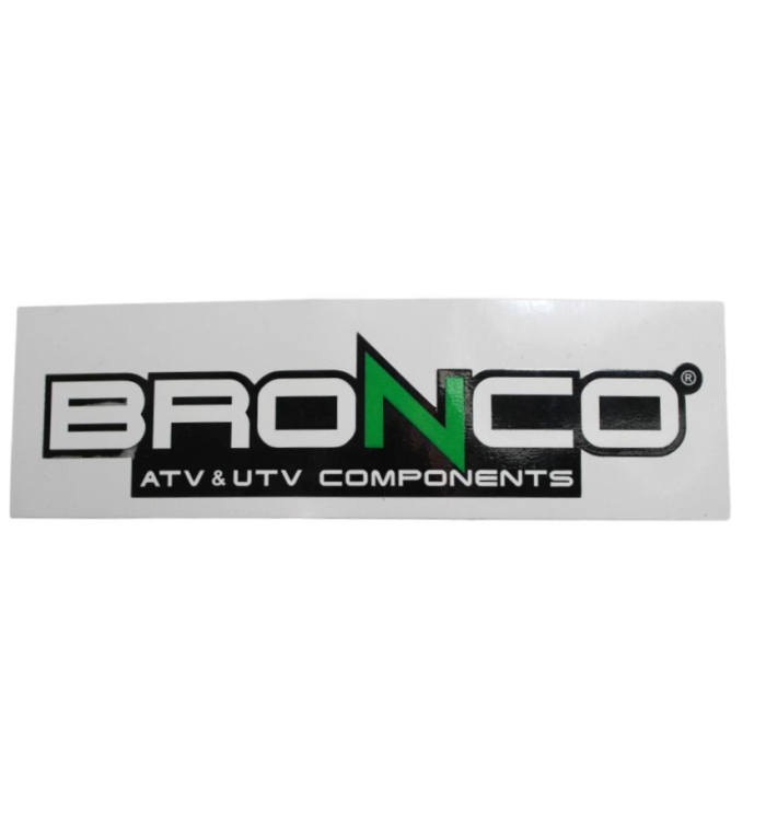 Bronco Large Sticker - BRONCO Part Number 1131001
