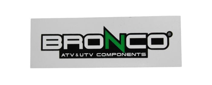 Bronco Medium Sticker - Durable Vehicle Decal for Cars and Bumpers