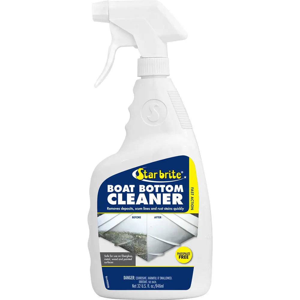 Star brite Boat Bottom Cleaner - 32 oz Heavy Duty Marine Hull Cleaning Solution