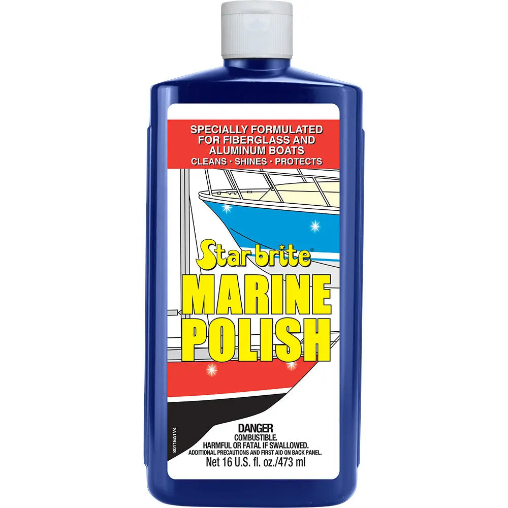 Star brite Marine Polish - 16 oz for Restoring and Protecting Boat Surfaces