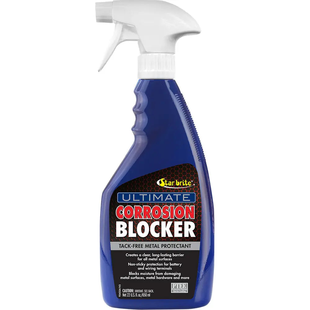 Star brite Ultimate Corrosion Blocker Spray - 22 oz for Metal Protection and Rust Prevention