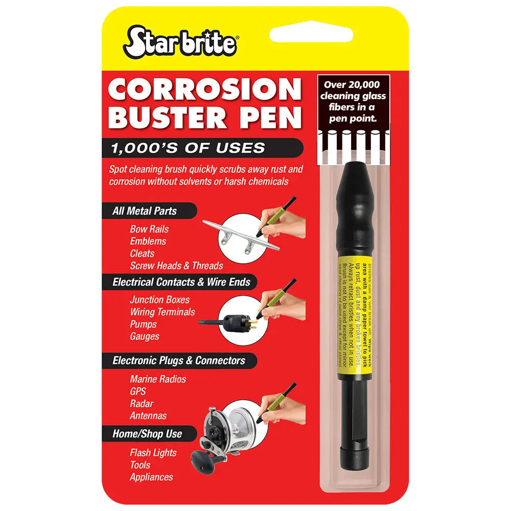 Star Brite Corrosion Buster Pen - Rust and Corrosion Removal Tool for Precise Cleaning