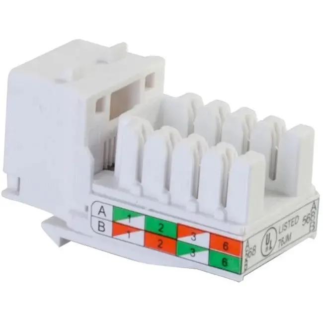 C2G Legrand Group Cat 6 Keystone Jack – White, Model 29311 by Legrand Group