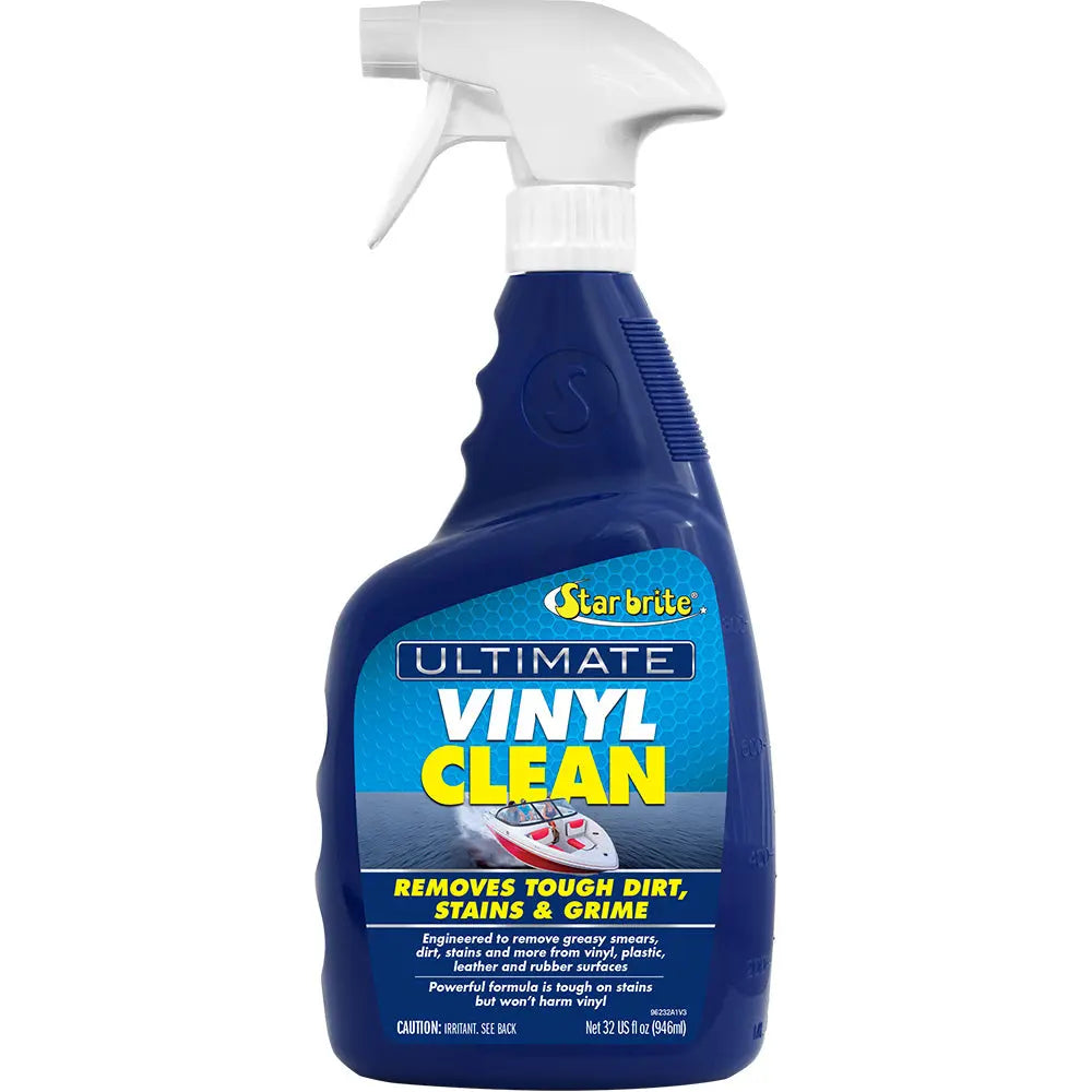 Star brite Ultimate Vinyl Clean Spray - 32 oz Multi-Surface Cleaner for Boat, Auto, RV & Home Upholstery