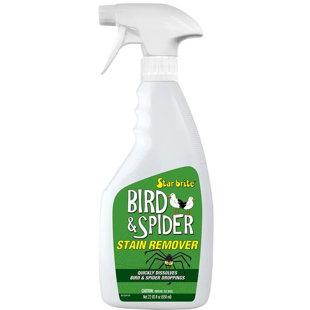 Star brite Spider & Bird Stain Remover - 22 oz for Boats and Outdoor Surfaces