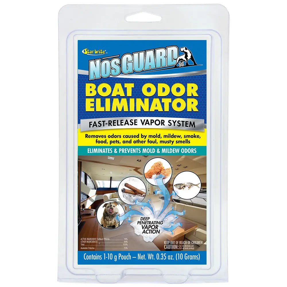 Star brite NosGUARD Mildew Odor Control Bags - Fast Release for Boats, RVs, and Storage Spaces