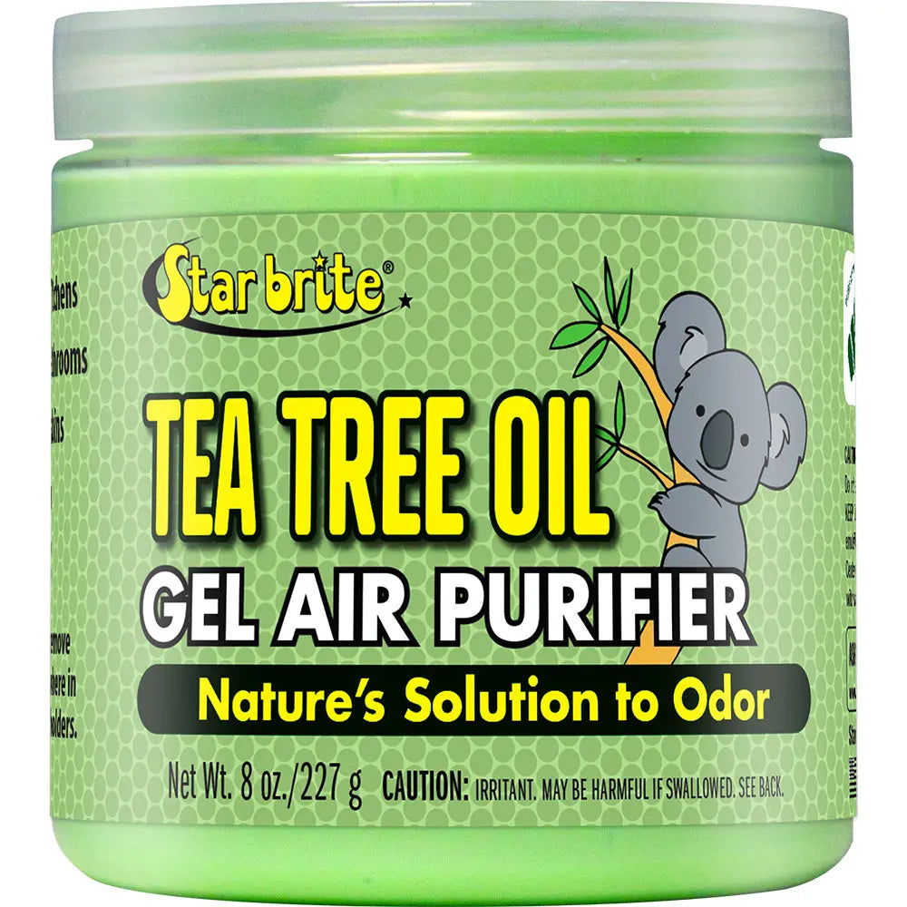Star brite Tea Tree Oil Gel Air Purifier Tub - 8 oz for Natural Odor Control