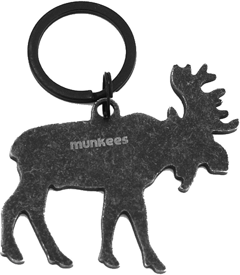 MUNKEES Stainless Steel Moose Bottle Opener