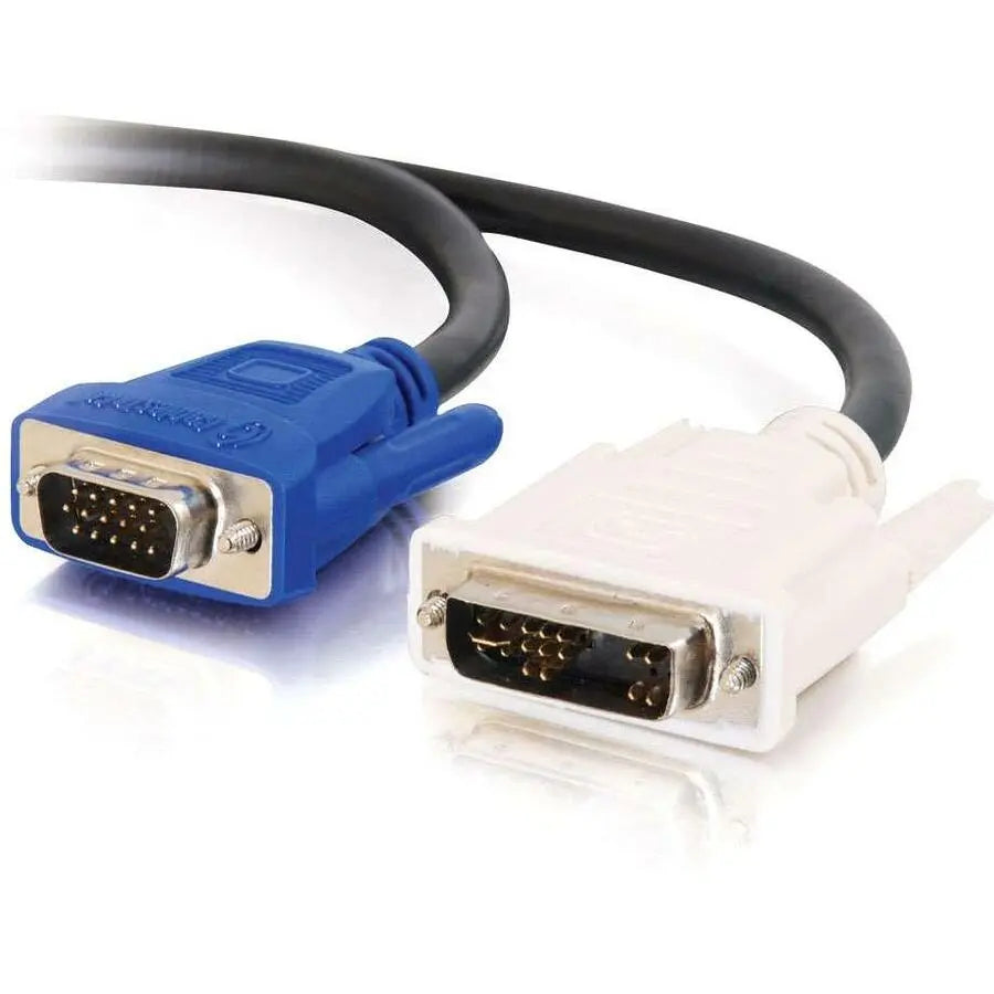 C2G 6.6 ft DVI-A to HD15 VGA Video Adapter Cable - DVI to VGA - M/M by Legrand Group