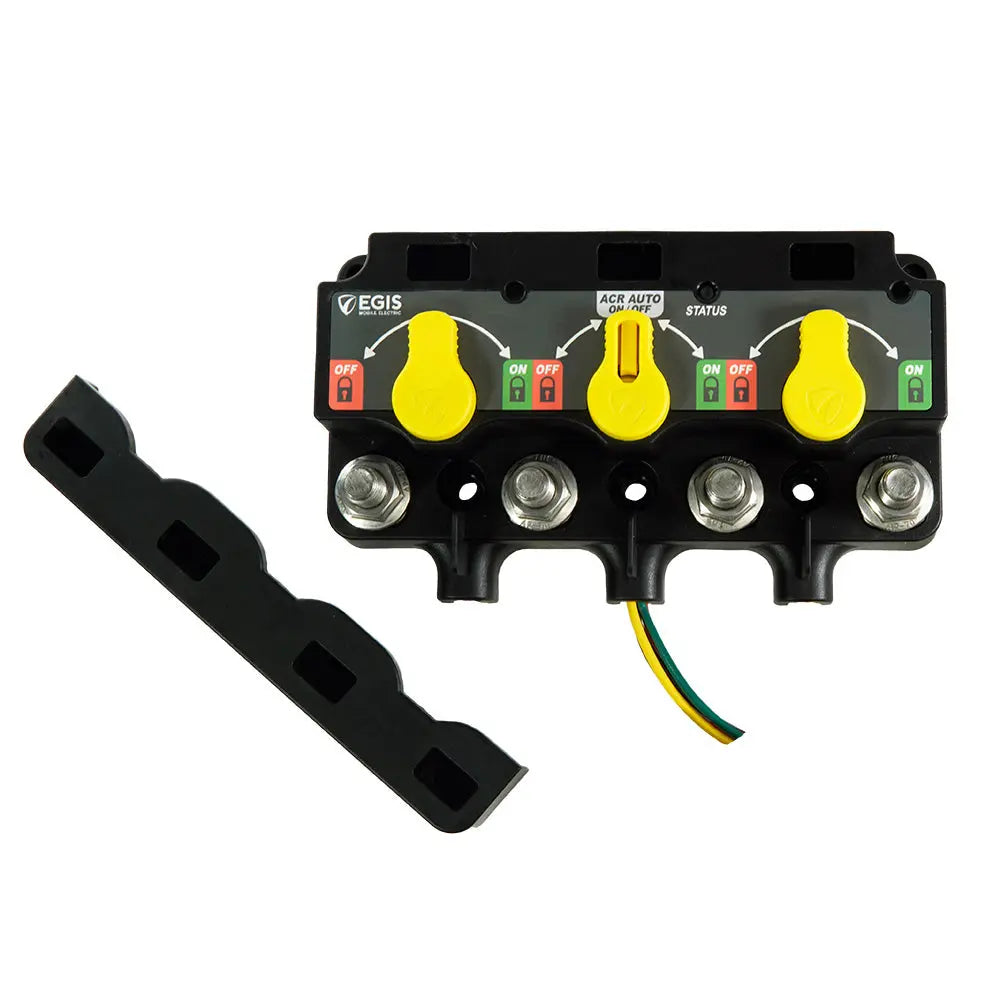 Egis Mobile Electric XD Series Triple Flex 2 Relay with Knobs - 12 P DT