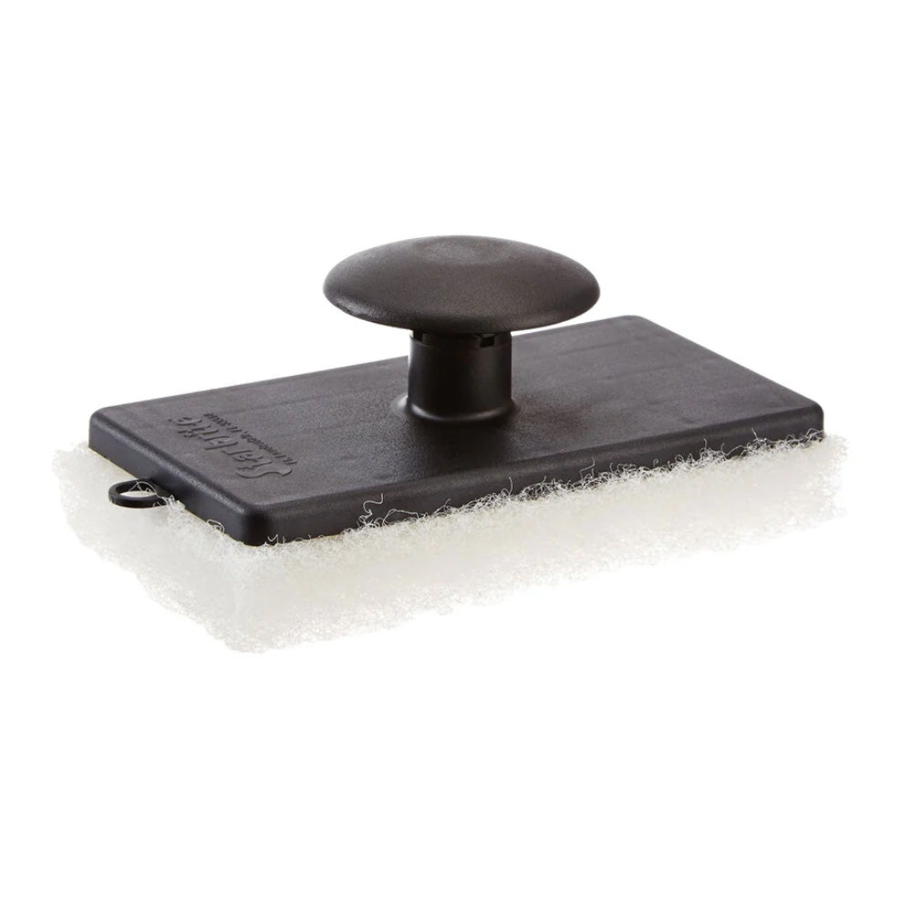 Star Brite All-Purpose Fine Scrubber Pad with Ergonomic Handle for Scratch-Free Cleaning