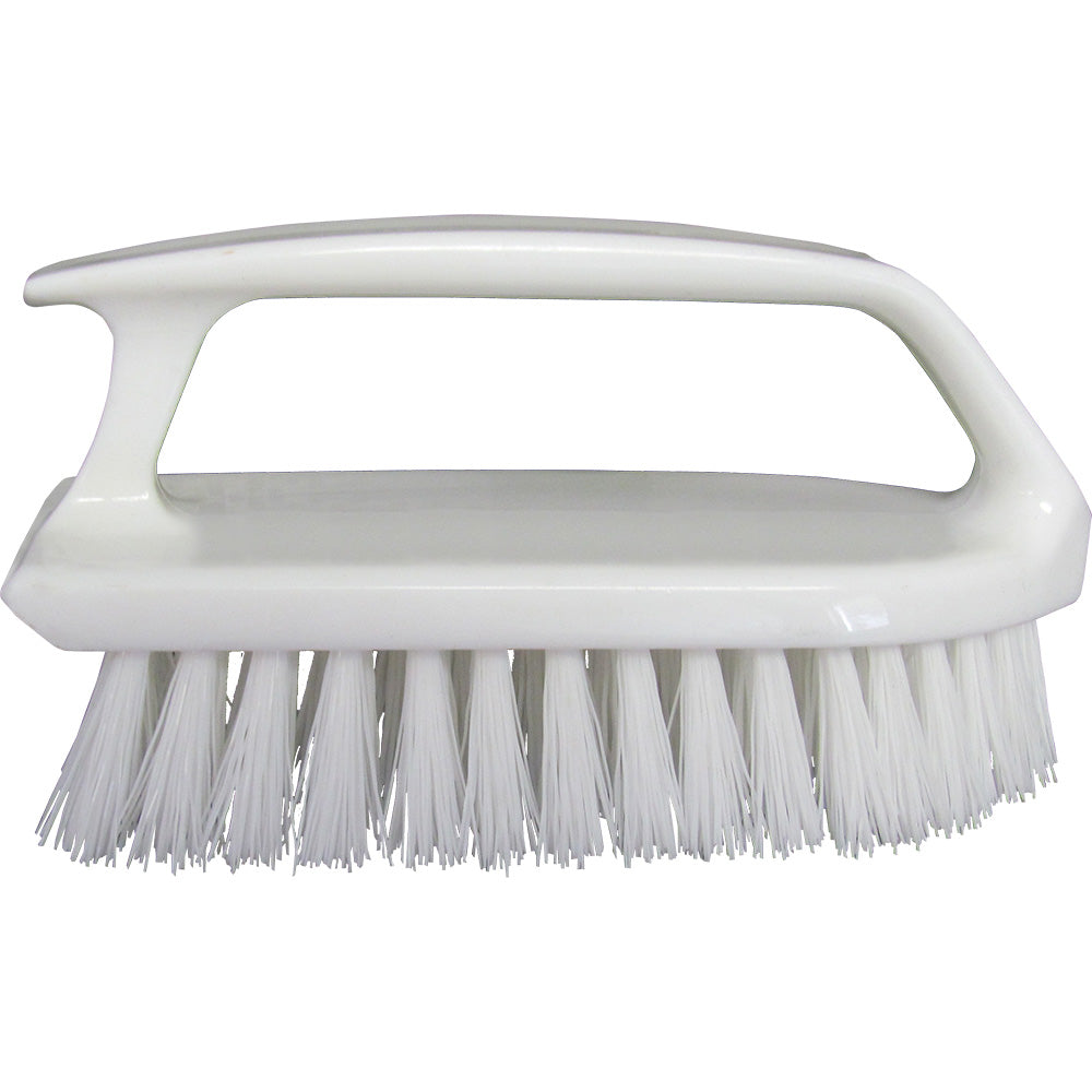 Star brite Heavy-Duty Hand Scrub Brush - 6 Inch Stiff Bristle Cleaning Tool