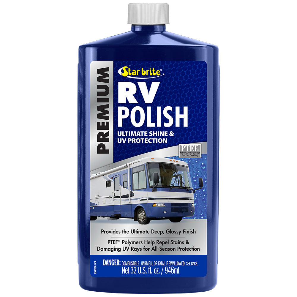Star brite Premium RV Polish - 32 oz for High-Gloss Protection and UV Defense