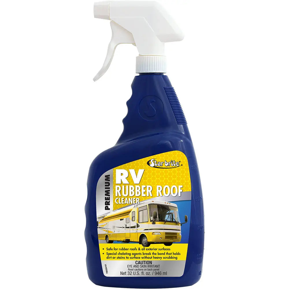 Star brite Premium RV Rubber Roof Cleaner - 32 oz for Safe and Effective Roof Maintenance