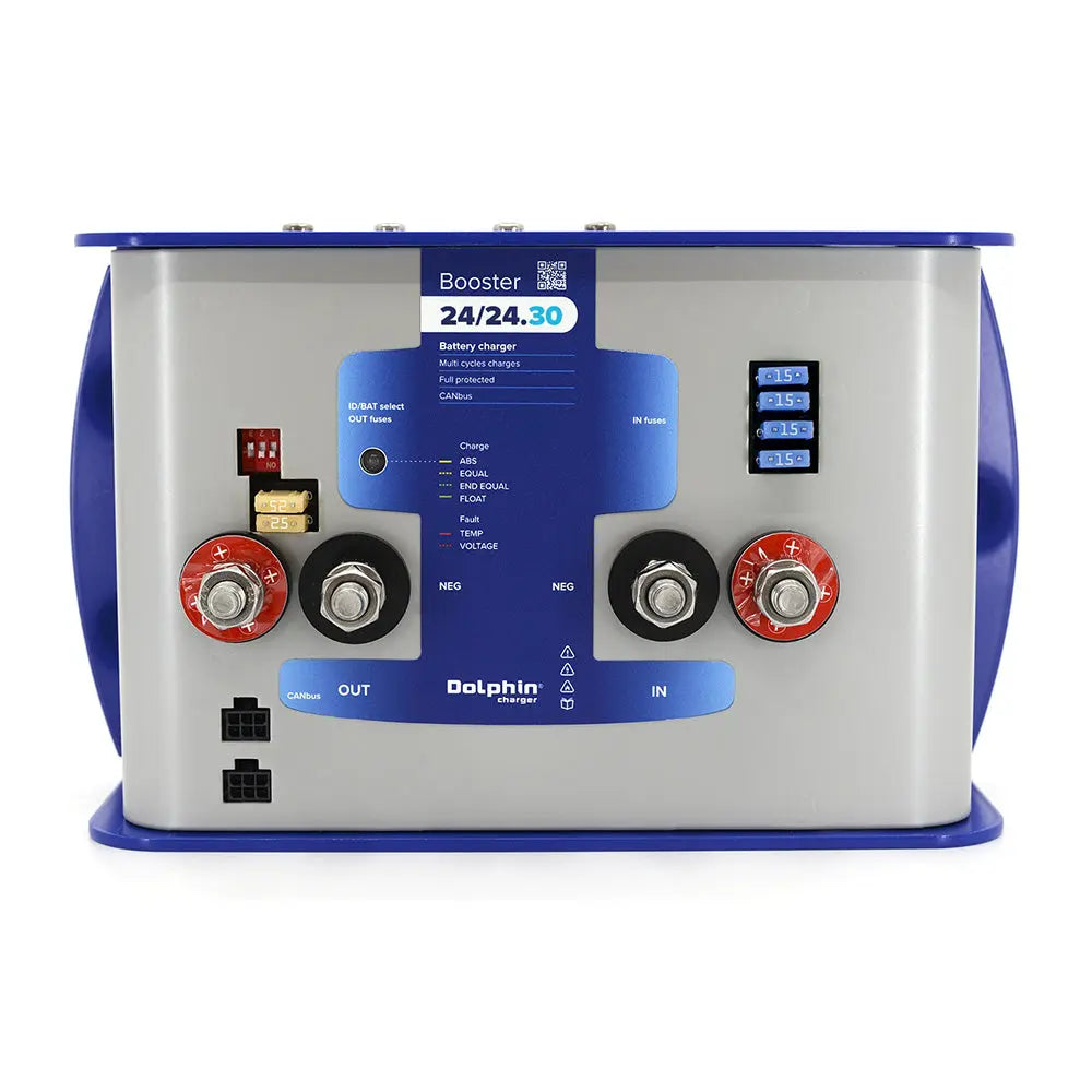 Dolphin Charger DC-DC Converter 24/24V 30A - Efficient Marine Battery Charging Solution