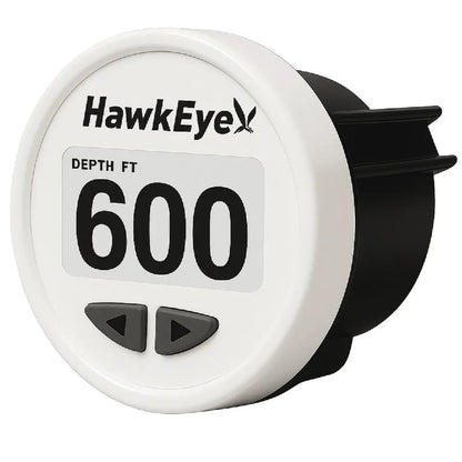 HawkEye DepthTrax Edge In-Dash Depth Finder with HD Color Display and TM Transducer
