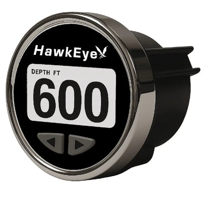 HawkEye DepthTrax Edge In-Dash Depth Finder with HD Color Display and TM Transducer