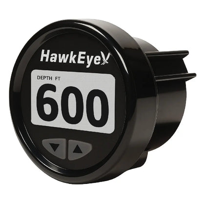 HawkEye DepthTrax Edge In-Dash Depth Finder with HD Color Display and TM Transducer