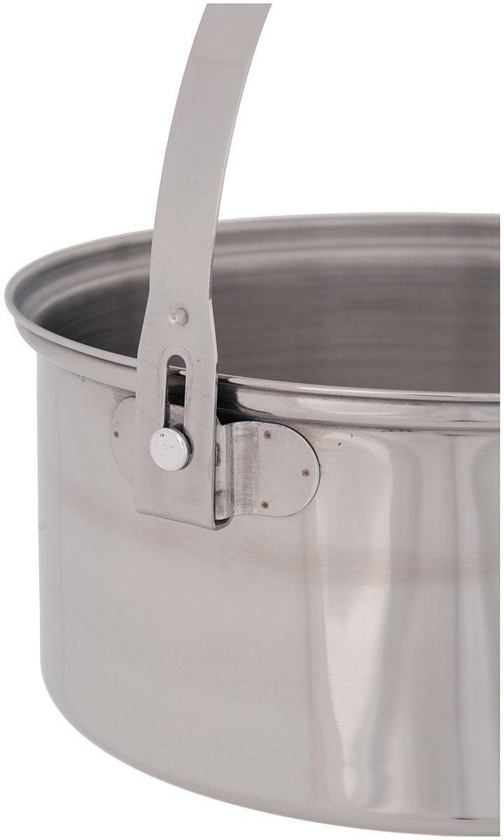 OLICAMP Ak Cookset Stainless Steel 3 Quart for Camping and Outdoor Cooking