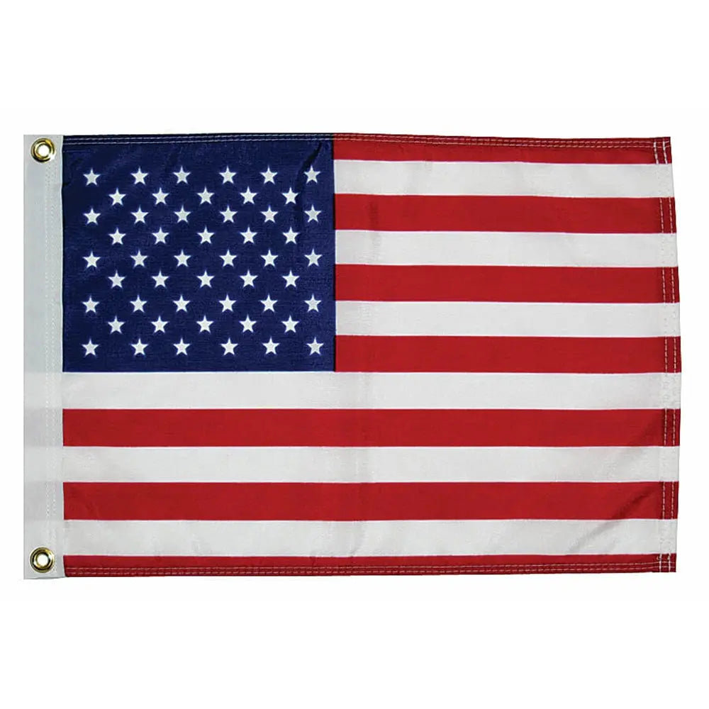 Taylor Made 50-Star U.S. Flag - 16 x 24 Inches for Marine and Outdoor Use