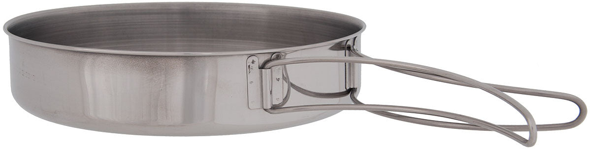 OLICAMP Ak Cookset Stainless Steel 3 Quart for Camping and Outdoor Cooking