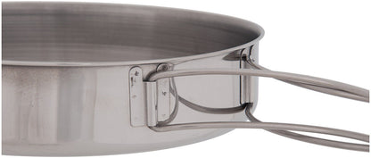 OLICAMP Ak Cookset Stainless Steel 3 Quart for Camping and Outdoor Cooking