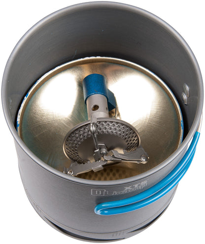 OLICAMP Kinetic Ti W X Ts PO T Combo – Lightweight Titanium Camping Cookware Set