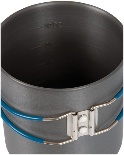 OLICAMP LT PO T Hard Anodized 1 Quart Pot for Lightweight Cooking