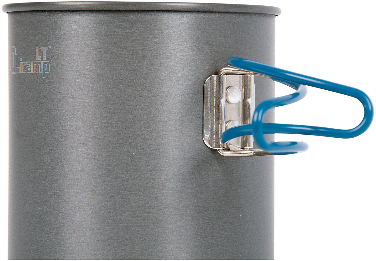 OLICAMP LT PO T Hard Anodized 1 Quart Pot for Lightweight Cooking