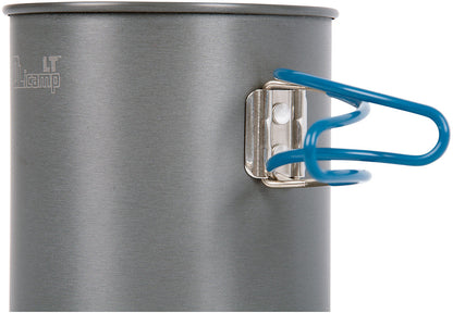 OLICAMP LT PO T Hard Anodized 1 Quart Pot for Lightweight Cooking