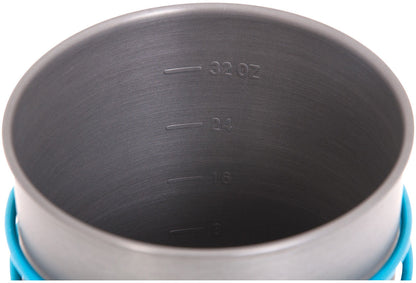 OLICAMP LT PO T Hard Anodized 1 Quart Pot for Lightweight Cooking