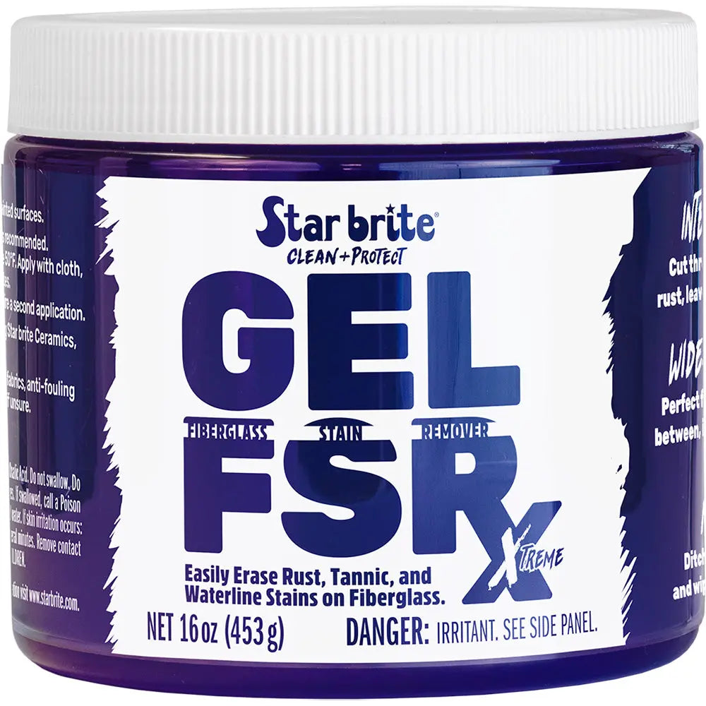 Star brite GEL FSR Xtreme Fiberglass Stain Remover – 16 oz for Boats and RVs