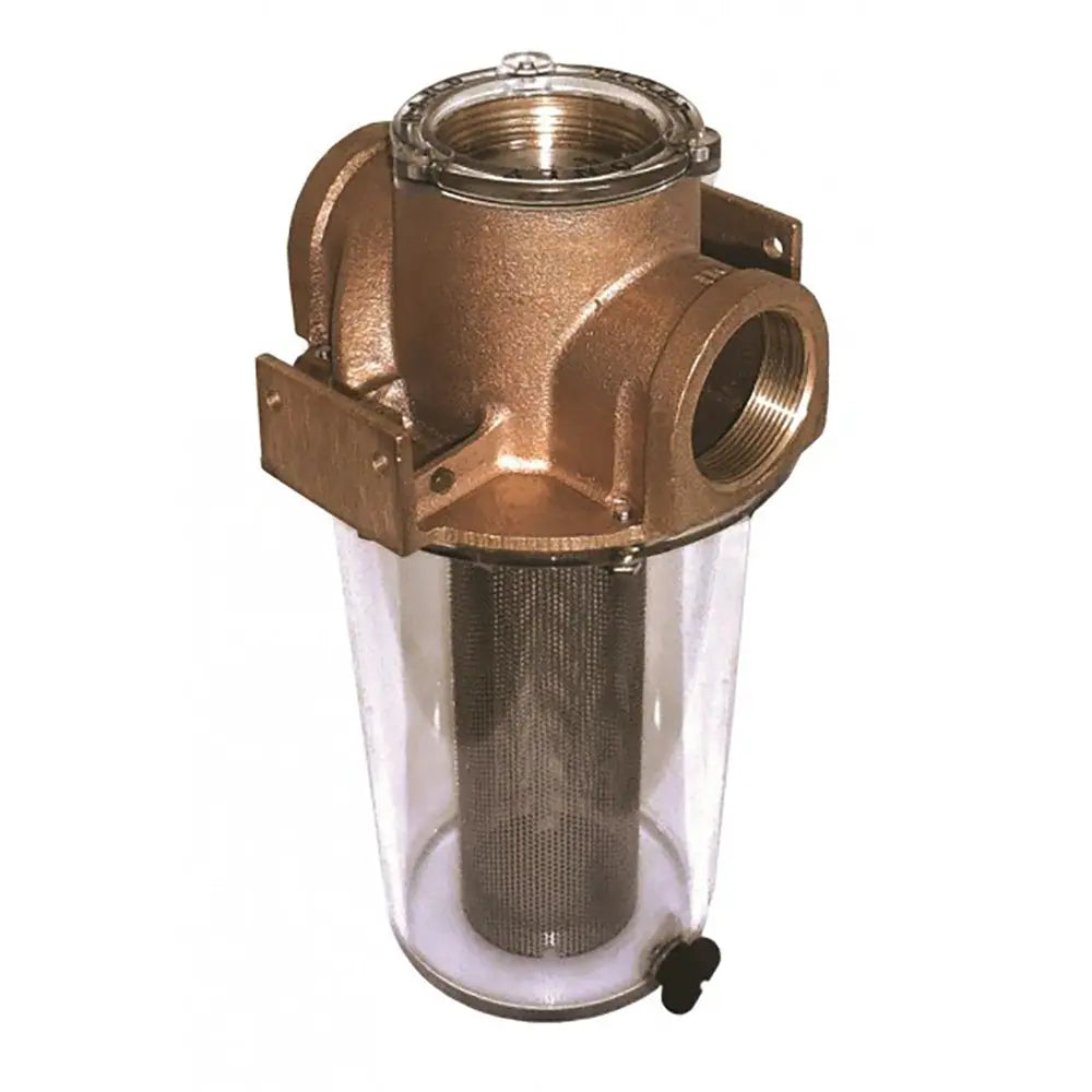 GROCO ARG-755 Series 3/4 Inch Raw Water Strainer with Stainless Steel Basket