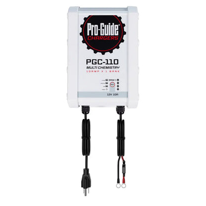 Pro-Guide Batteries PGC-110 12V 10-Amp On-Board Battery Charger for Lead-Acid, AGM, and Lithium Batteries
