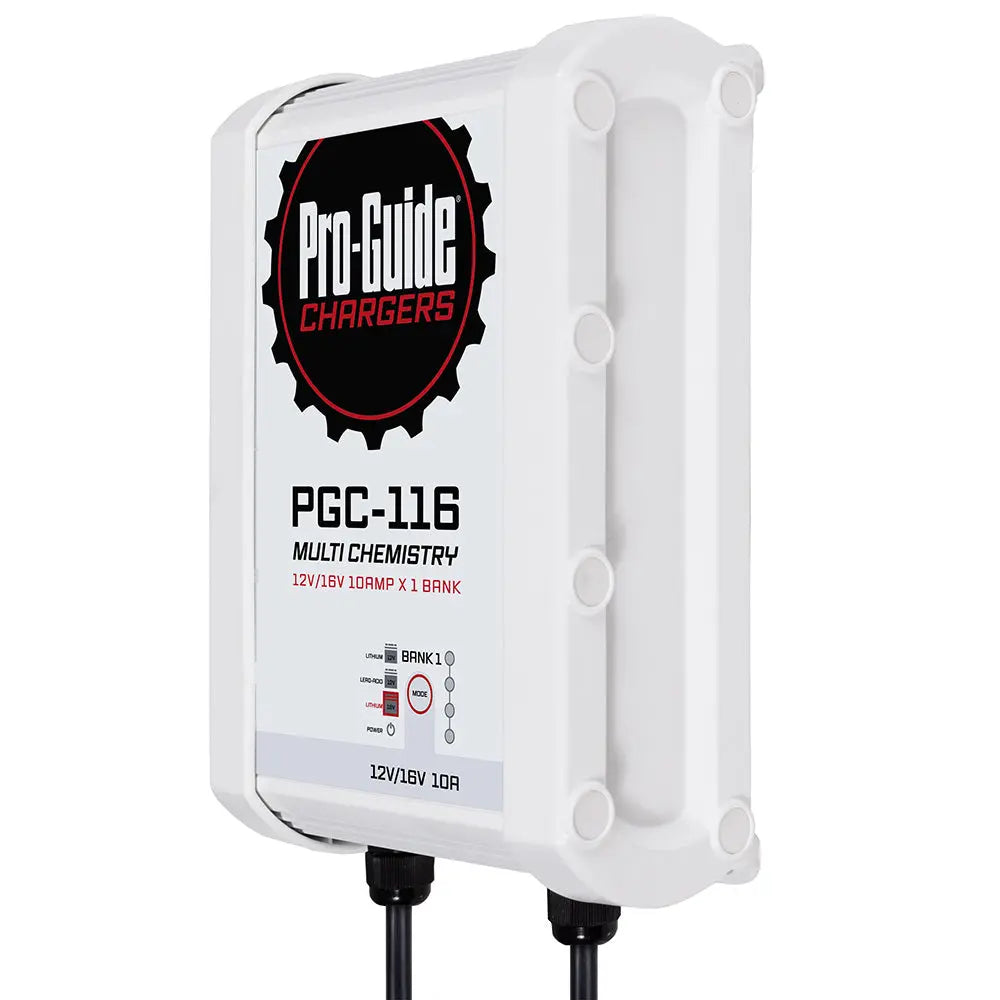Pro-Guide Batteries PGC-116 12V/16V On-Board Battery Charger - 10 Amps