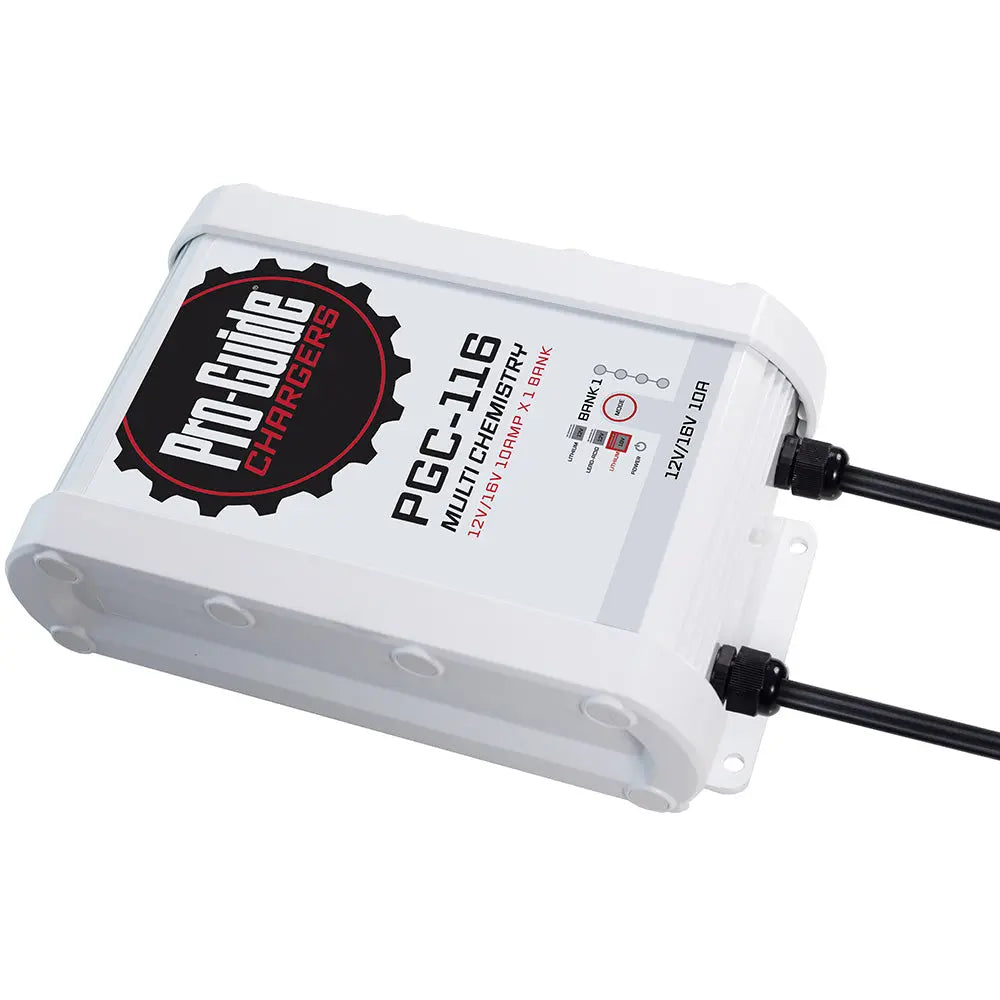 Pro-Guide Batteries PGC-116 12V/16V On-Board Battery Charger - 10 Amps