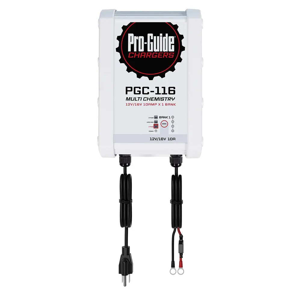 Pro-Guide Batteries PGC-116 12V/16V On-Board Battery Charger - 10 Amps