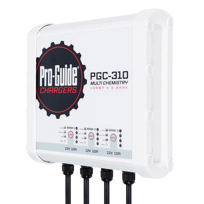 Pro-Guide Batteries PGC-310 3 Bank 12V 30-Amp On-Board Battery Charger