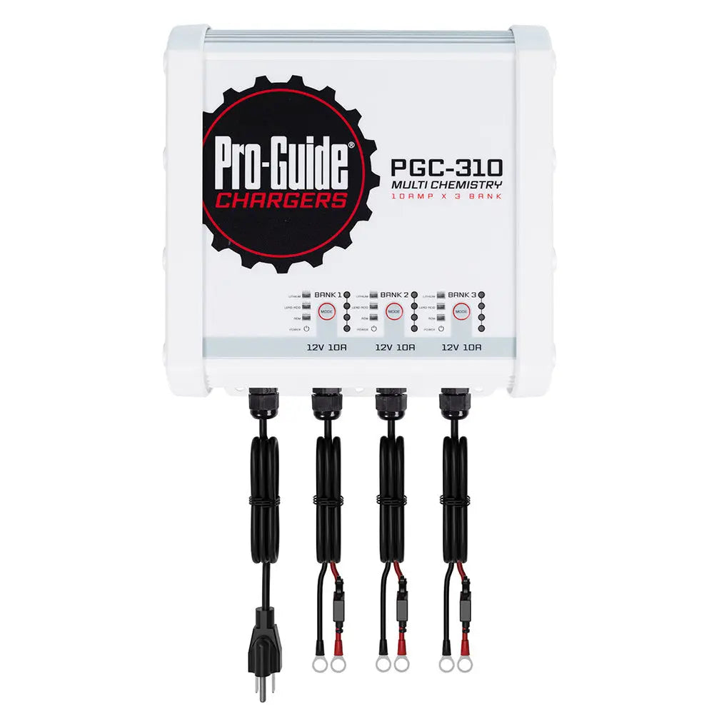 Pro-Guide Batteries PGC-310 3 Bank 12V 30-Amp On-Board Battery Charger