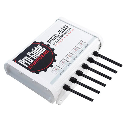 Pro-Guide Batteries PGC-510 5 Bank 12V On-Board Battery Charger with 40-Amp Output