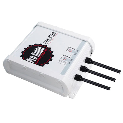 Pro-Guide Batteries PGC-1224 2 Bank On-Board Battery Charger for 12V and 24V Lithium, AGM, and Lead Acid Batteries