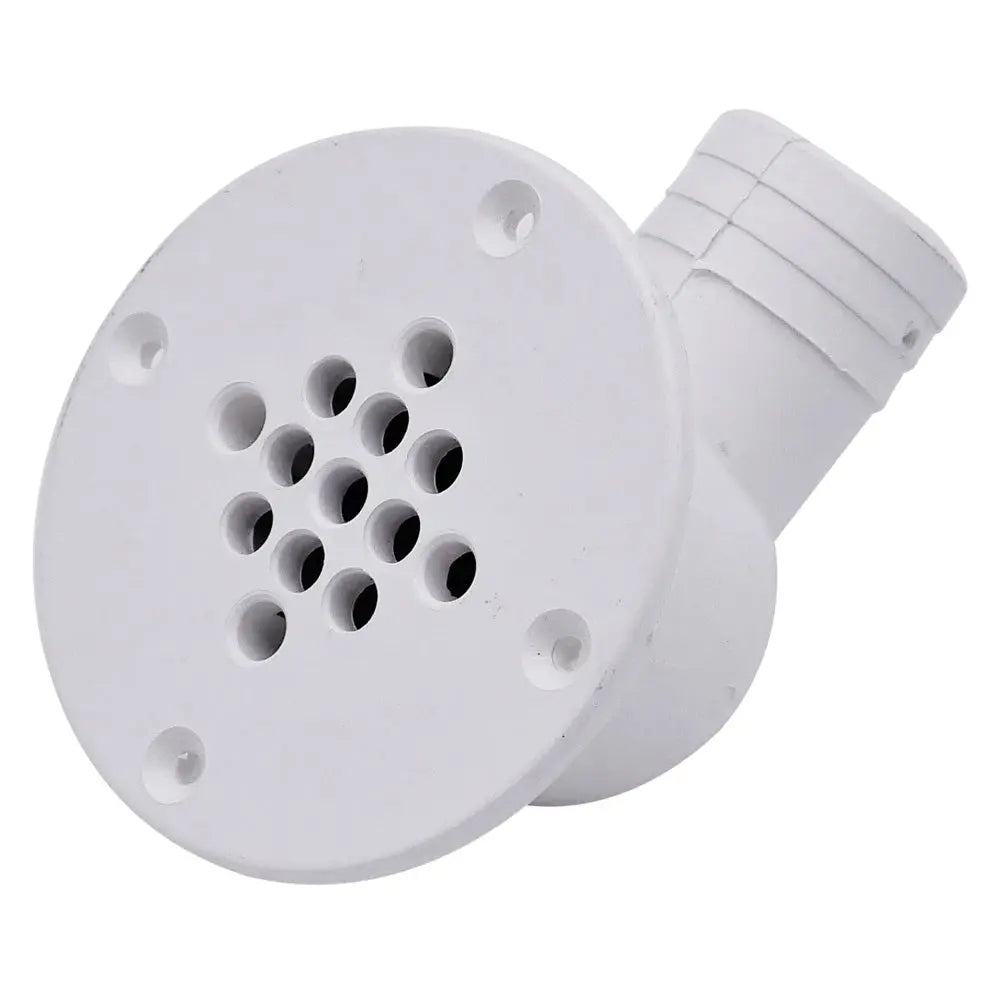 T-H Marine Supplies CSD-92-DP 90-Degree Cockpit Scupper Drain - White