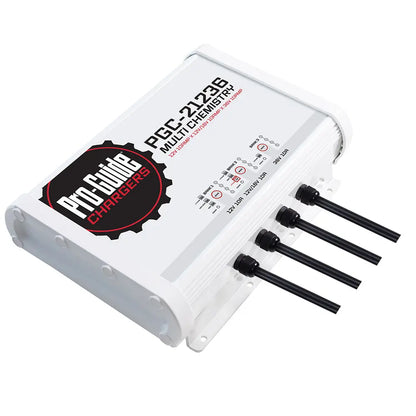 Pro-Guide Batteries PGC-21236 3 Bank On-Board Battery Charger, 30 Amp, Multi-Voltage Support
